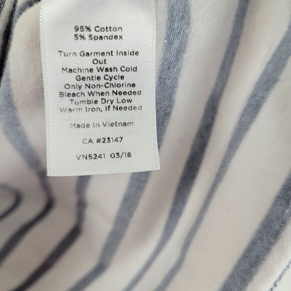 TALBOTS floral 3/4 sleeve boatneck tee - Picture 4 of 5